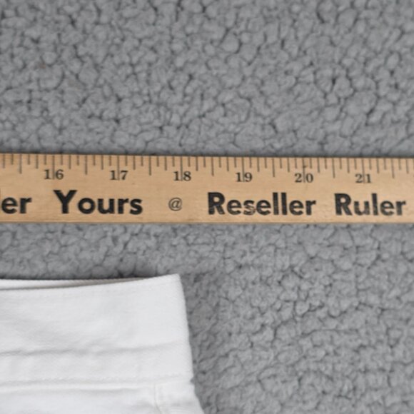 J. Crew Jeans Womens Size 31T White Slouchy Boyfriend Jean 5 Pocket Coastal - Picture 6 of 11